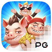 Three Crazy Piggies